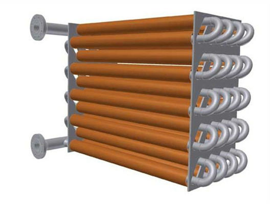 Flue Gas Boiler Economizer Heat Exchanger with Finned Tubes for Max. 120t/h Steam Production and 1 Year Warranty in Natural Circulation