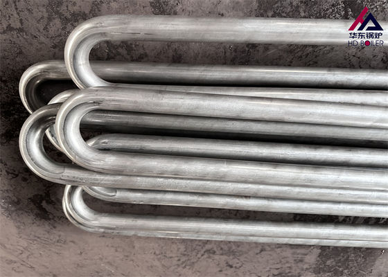 High Temperature Boiler Superheater Coils with 1 Year Warranty and Customized Tube Thickness